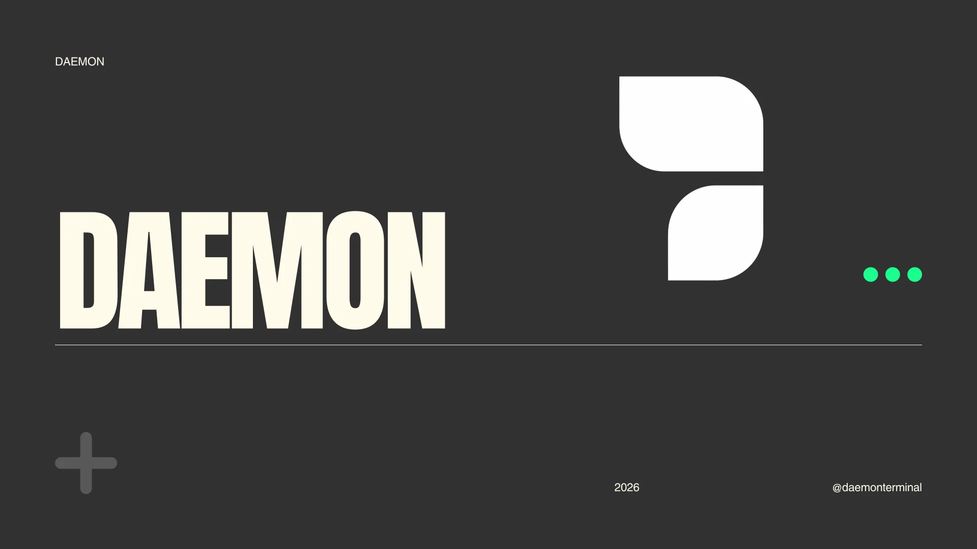 DAEMON product tour slide 1