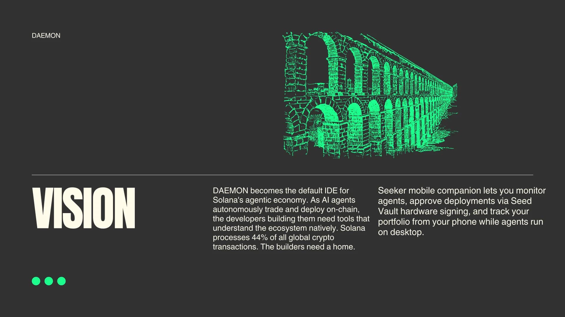 DAEMON product tour slide 4